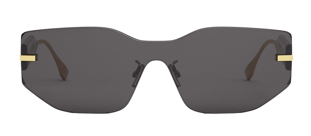 Fendi FE40066U Fendigraphy Black Sunglasses for Women - Luxury Designer Shades for Fashion & UV Protection - Perfect for Outdoor, Beach & Driving