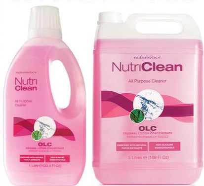 NutriClean Original Lotion Concentrate - 1L & 5L Bulk Sizes for Deep Cleaning | Save More When You Buy Both | Perfect for Home, Office & Commercial Use