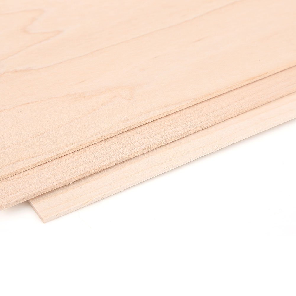 3Pcs Maple Guitar Head Veneers - Premium Guitar Headplate for Luthiers & DIY Repair - Replacement Tool for Acoustic & Electric Guitars - Perfect for Custom Builds & Instrument Restoration
