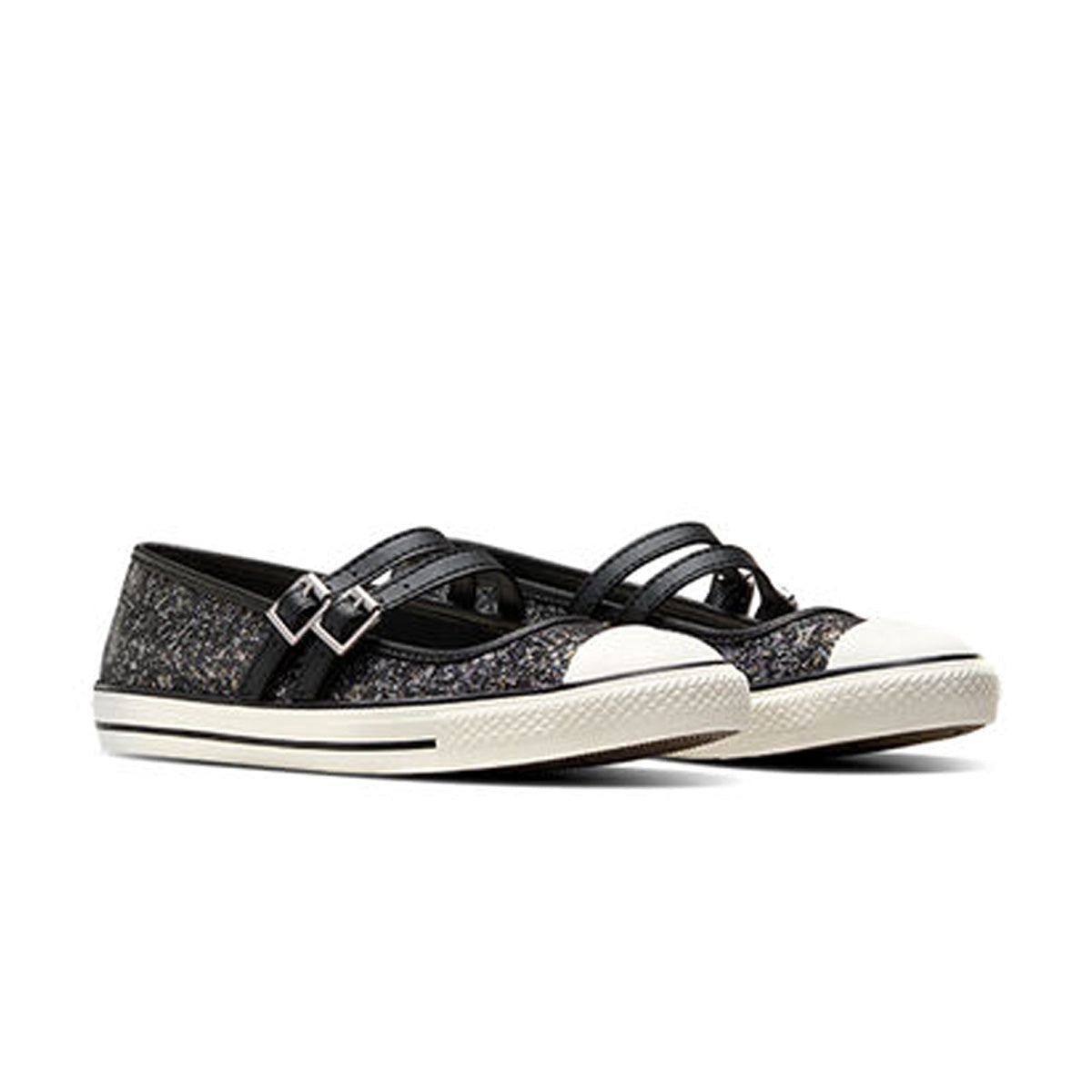 Chuck Taylor All Star Dainty Mary Jane Glitter Shoes for Women - Stylish & Comfortable Casual Sneakers for Everyday Wear, Parties & Special Occasions