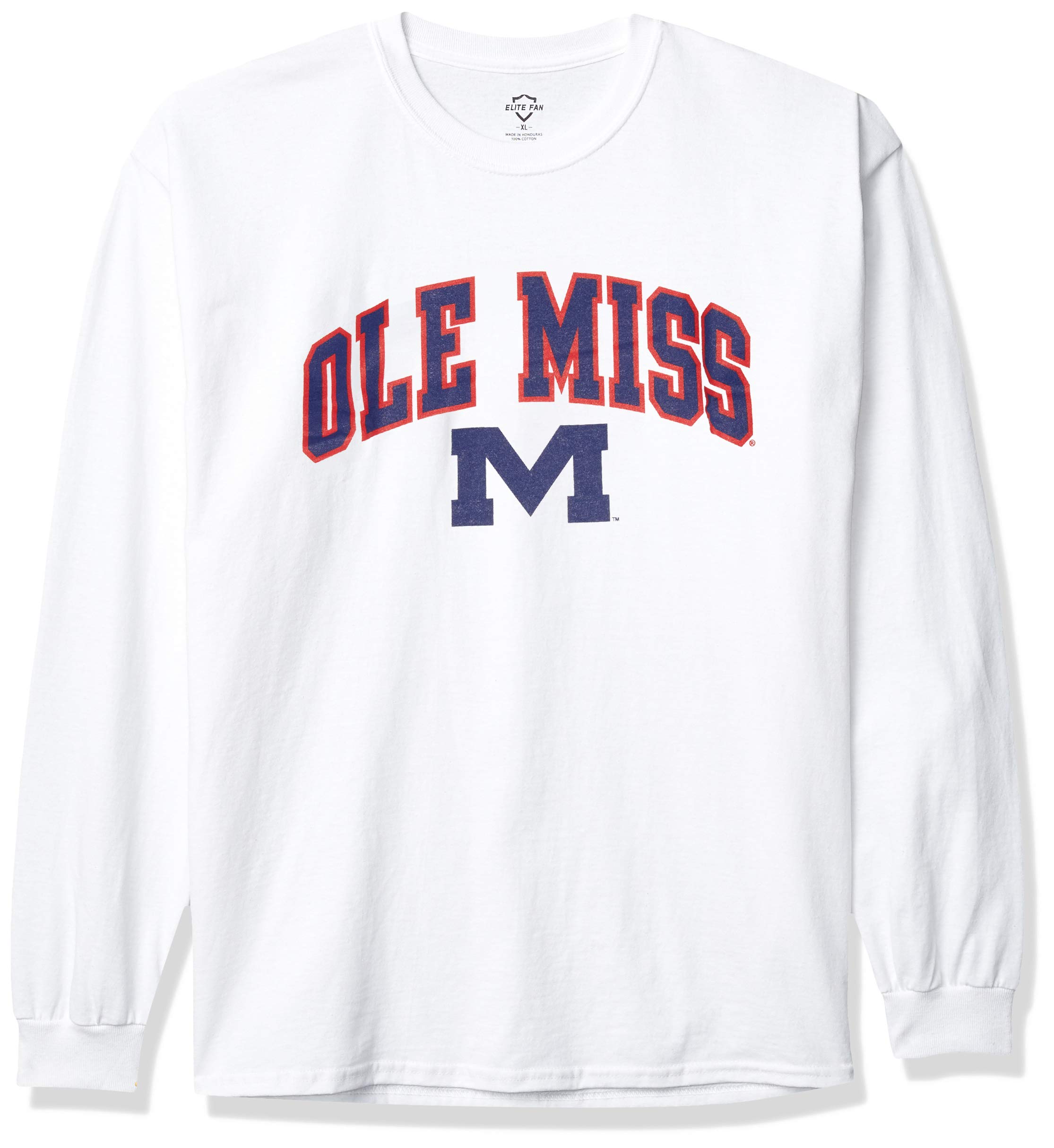 Elite Fan Shop Men's Arch Long Sleeve T-Shirt - Comfortable Cotton Crewneck Shirt for Casual Wear, Workout & Outdoor Activities