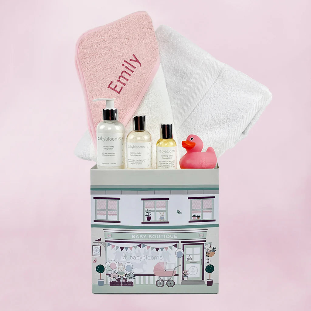 Personalized Bath Time Gift Set for Girls - Luxurious Spa Essentials with Custom Name - Perfect for Birthdays, Showers & Relaxing Self-Care Moments - SKU: LBG1069