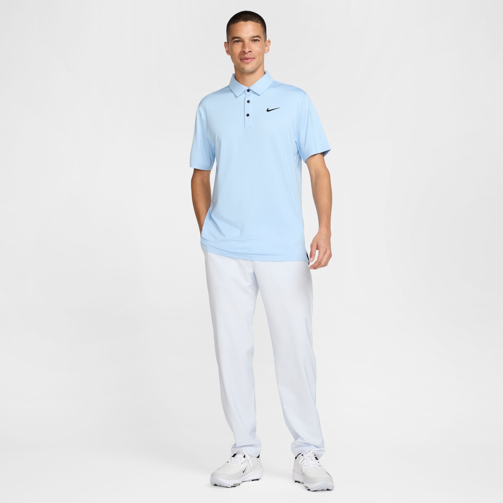 Nike Men's Tour Heathered Golf Polo Shirt - Moisture-Wicking & Breathable for Comfort on the Course | Perfect for Golf, Casual Wear & Outdoor Activities