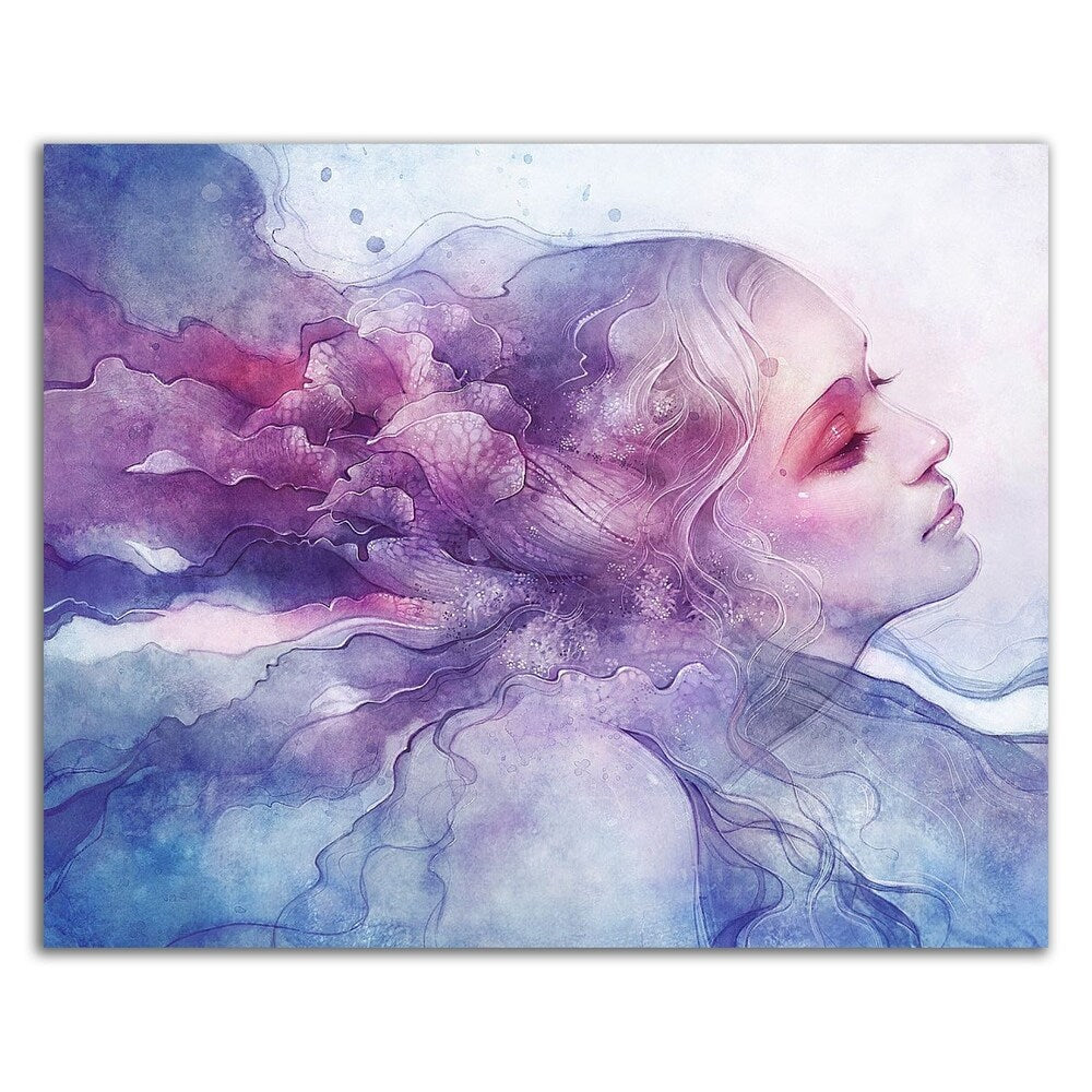 Bait by Anna Dittman - Stunning Canvas Wall Art Print Ready to Hang - Perfect for Living Room, Bedroom, or Office Decor