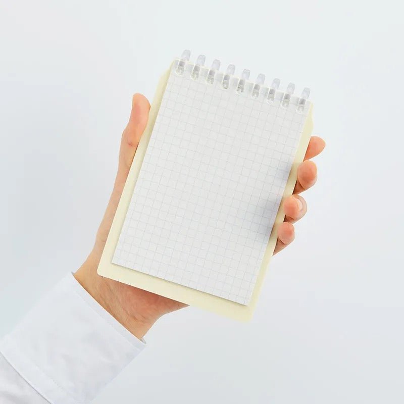 Maruman Kurutto Ring Mini Binder Set - 6-Ring Loose Leaf Notebook for School, Office & College - Compact Organizer for Notes, Planner & Journal - A5 Size (Black) - Perfect for Students, Professionals & Daily Planning