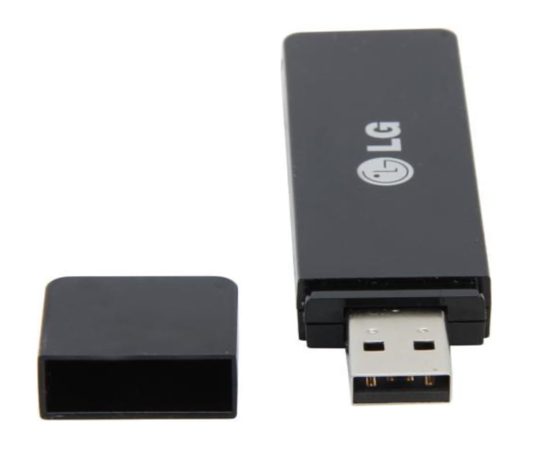 LG AN-WF100 WiFi Adapter for LG Smart TVs - Wireless USB WLAN Network Card | Fast & Stable Internet Connection for Streaming, Gaming & Smart Home Devices