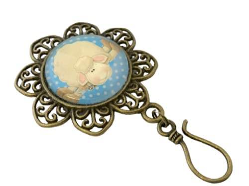 Premium Portuguese Knitting Pins - Handcrafted Sheep Design for Knitters | Perfect for DIY Yarn Crafts, Scarf & Sweater Making