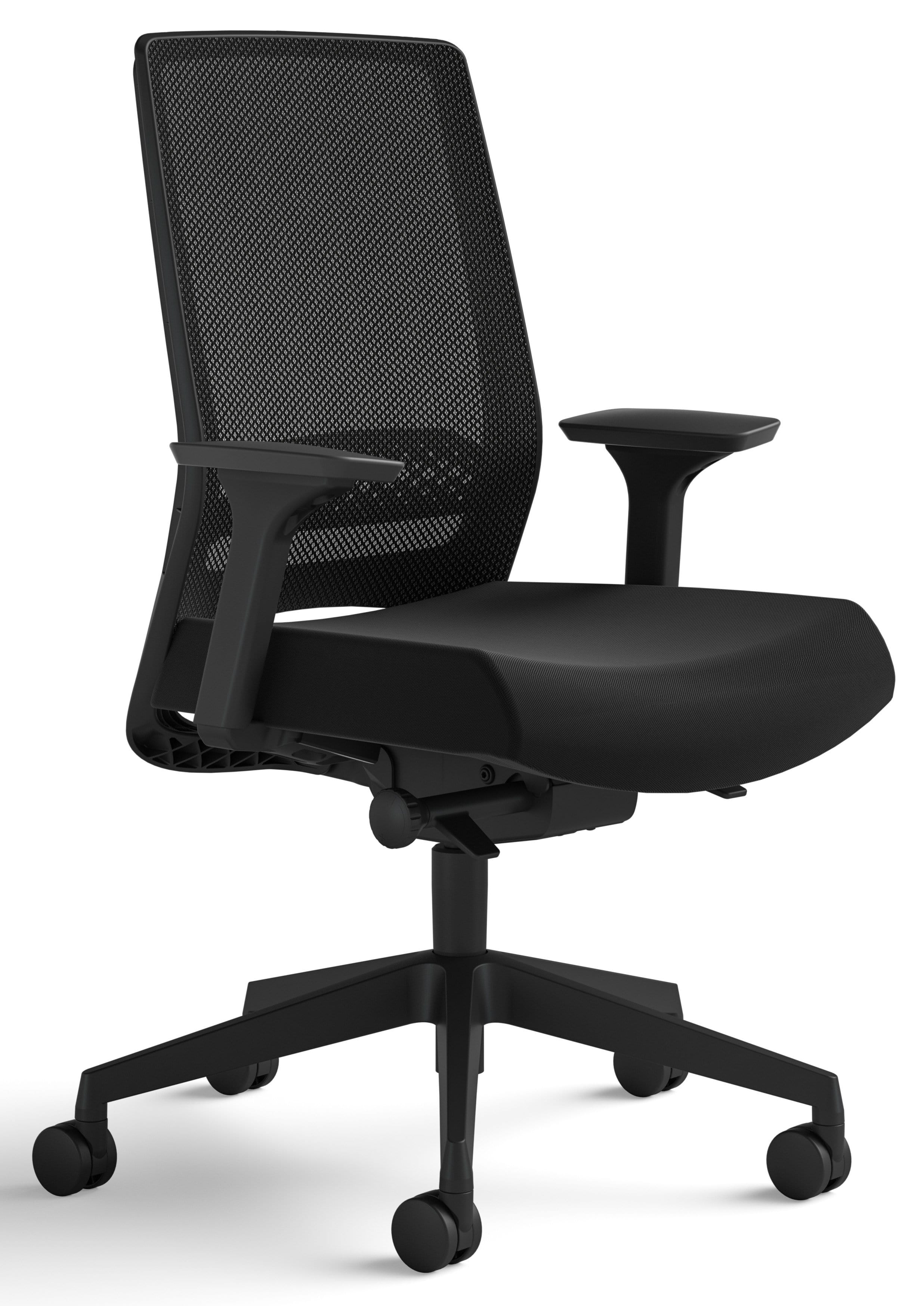 Safco Medina 6830 Executive Task Chair - Ergonomic Office Chair with Adjustable Height & Lumbar Support for Home & Business Workspaces