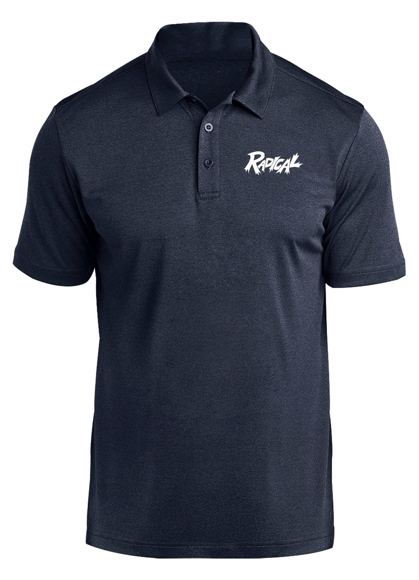 Premium Men's Polo Shirt - Radical White Prime Polo in Navy Blue | Comfortable & Stylish for Casual Wear, Golf & Business Outfits