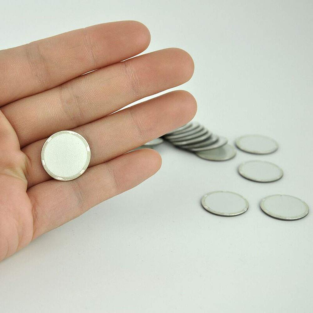 HRTSELEC 20MM Ceramic Ultrasonic Mist Maker Fogger Replacement Discs - 6 Pack with Tool for Humidifier Parts | Perfect for Home Spa, Aromatherapy & Indoor Plant Humidification