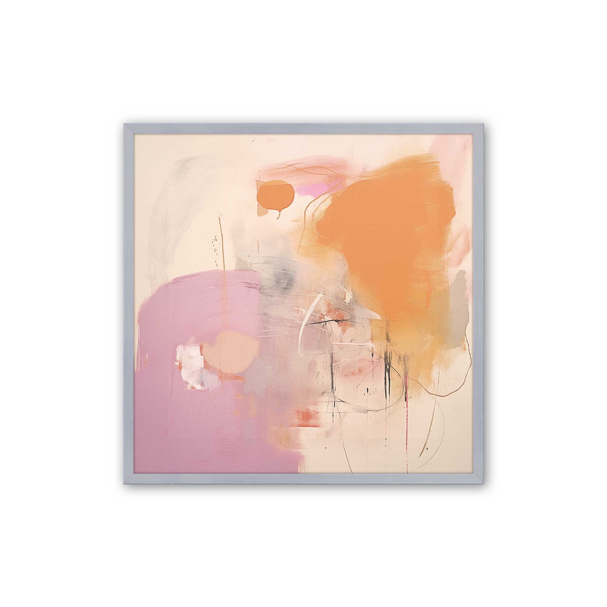 Cotton Candy Delight v1 Print - Vibrant Wall Art Decor for Kids Room, Nursery & Playroom - Perfect for Birthday Parties & Sweet Themed Events