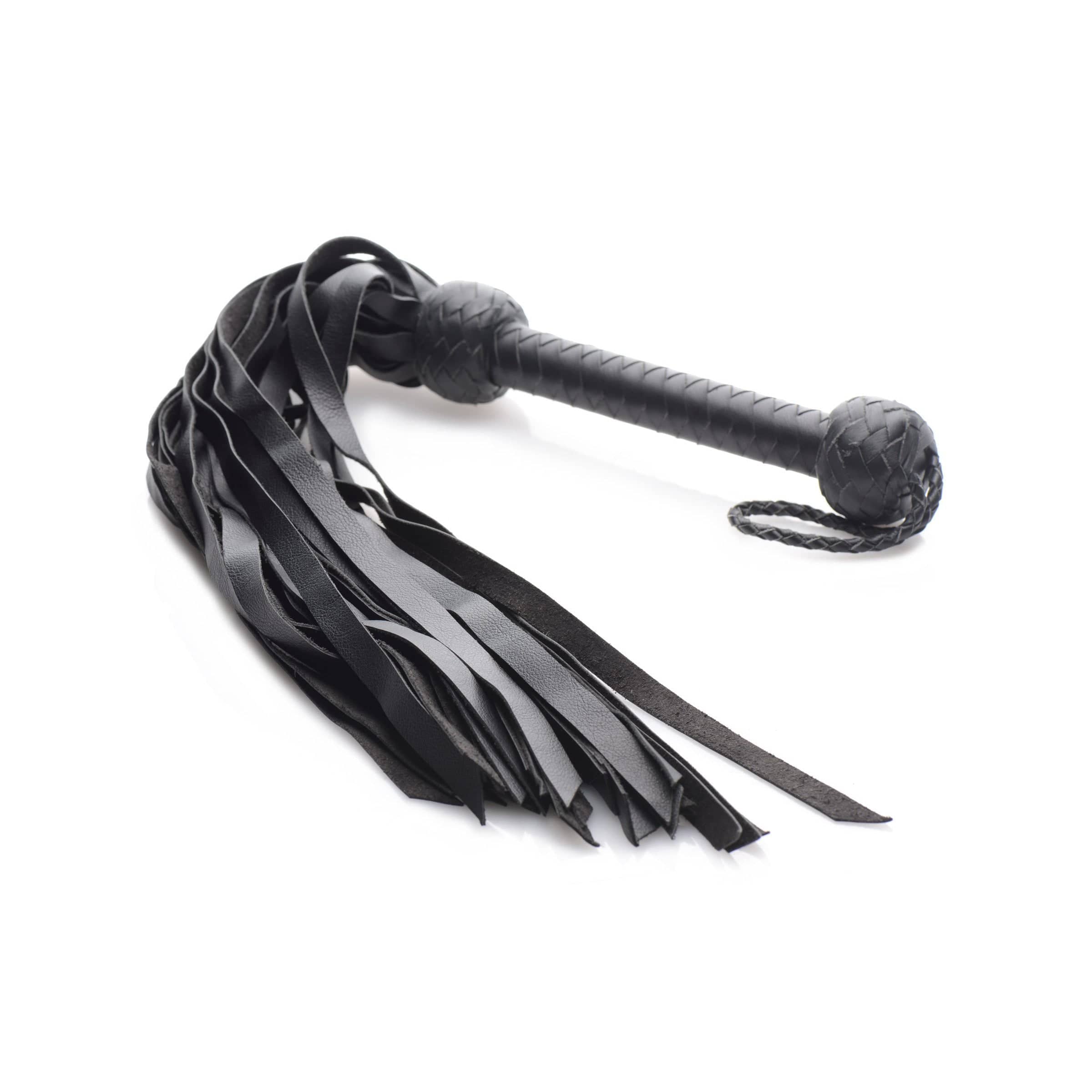 Premium Deerskin Leather Flogger - Soft Yet Sensual for BDSM Play, Spanking & Sensory Exploration - Handcrafted Luxury Adult Toy for Couples & Beginners