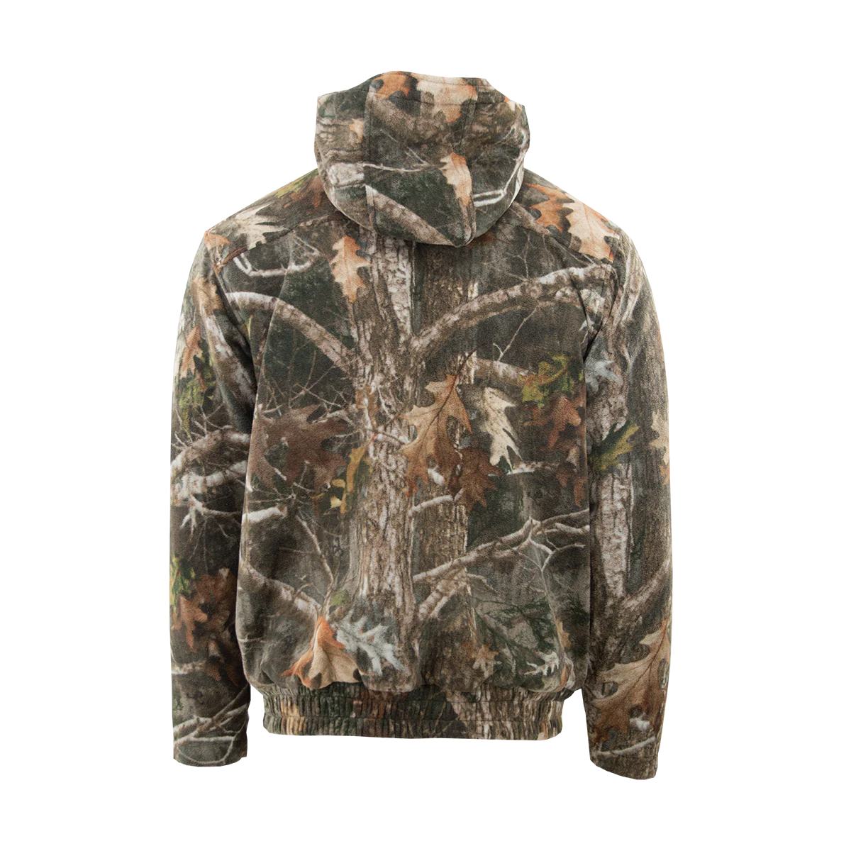 TrueTimber H2O Waterproof Windproof Fleece Jacket for Men - Warm Winter Outdoor Hunting & Hiking Coat for Cold Weather