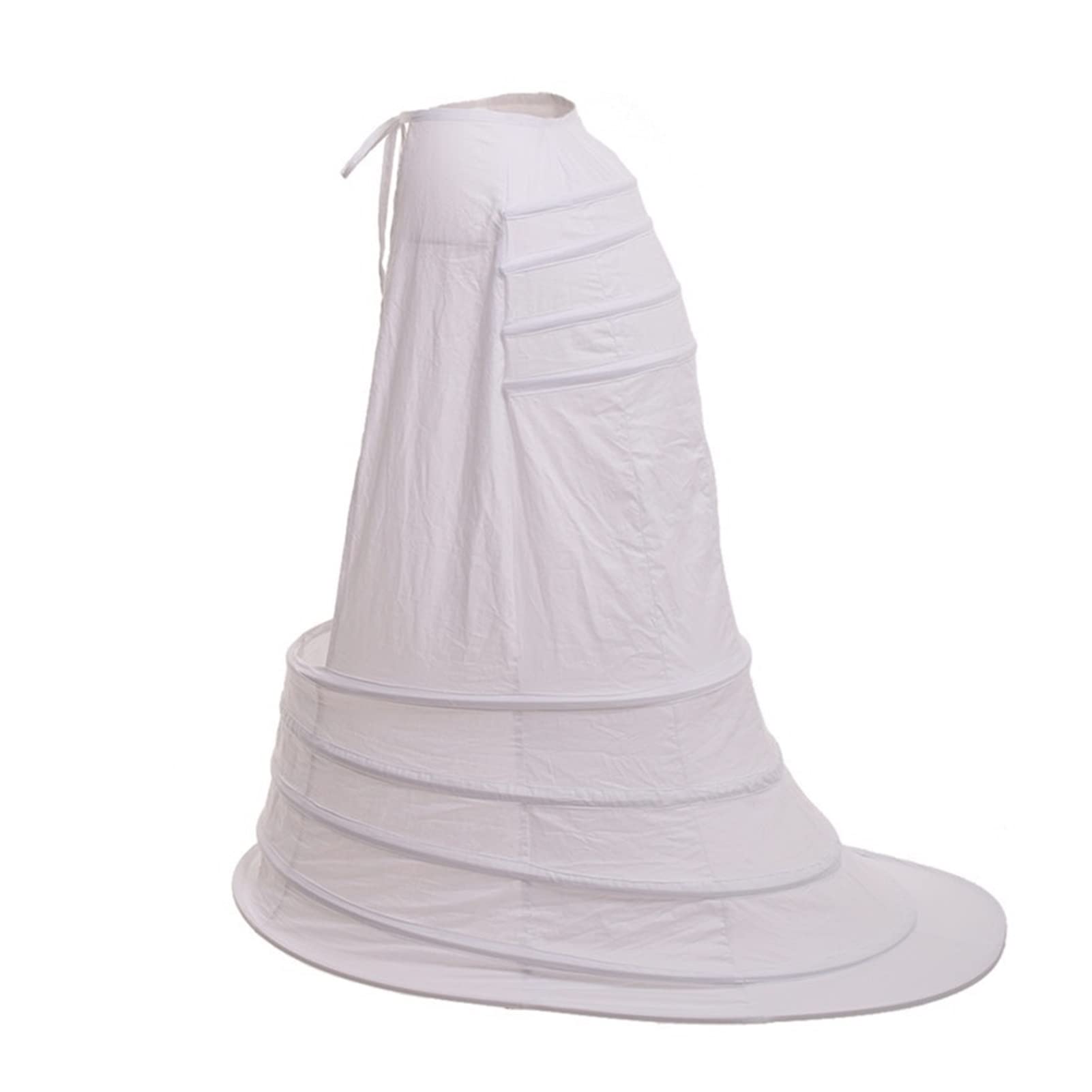ZSQAW Women's Rococo Petticoat Crinoline Underskirt - One Size Fluffy Petticoat for Cosplay, Wedding, Ball Gown & Vintage Dresses (Color A) | Perfect for Renaissance Fairs, Historical Reenactments & Themed Parties