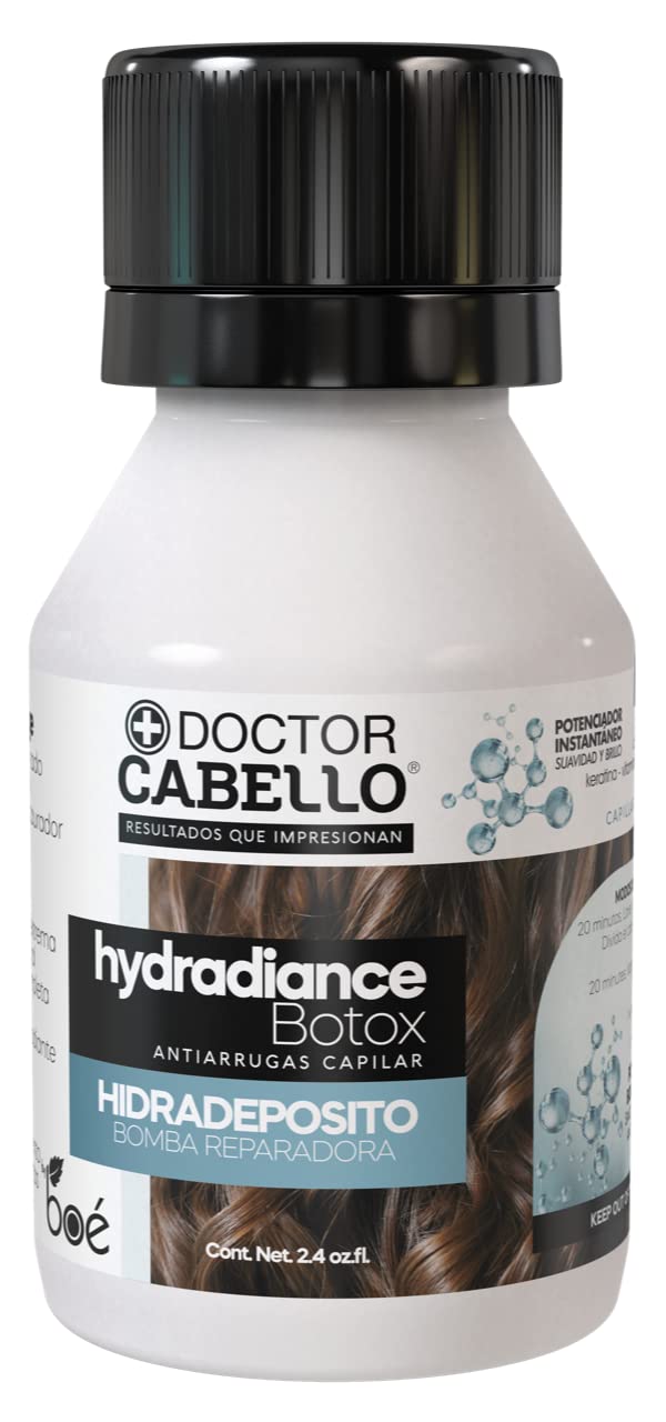 HYDRA BOTOX DEPOSITO PUMP 2 OZ - Professional Hydration Treatment for Dry Skin & Hair - Perfect for Salons, Spas & At-Home Beauty Care