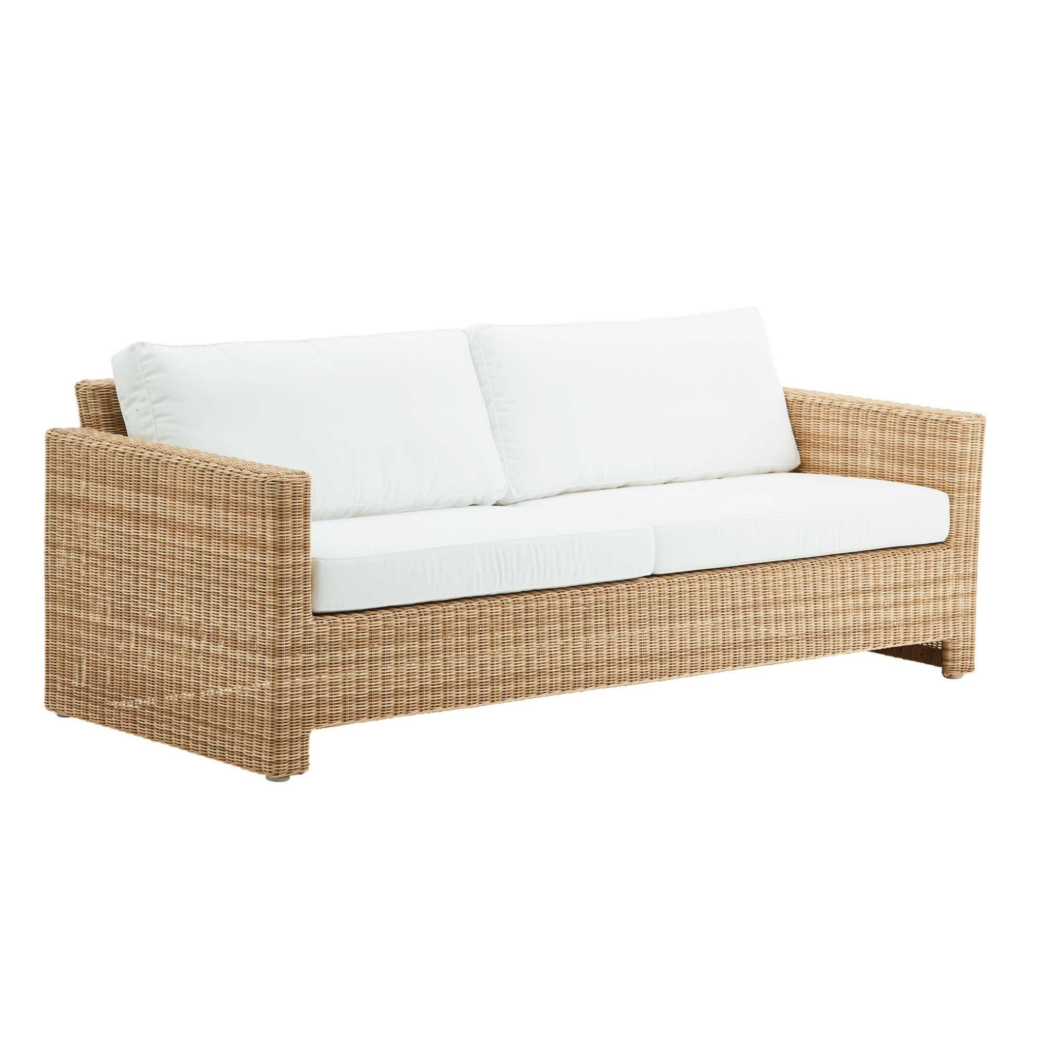 AluRattan™ Modern 3-Seater Outdoor Patio Sofa Set - Waterproof Wicker Rattan Furniture for Garden, Poolside & Backyard Relaxation