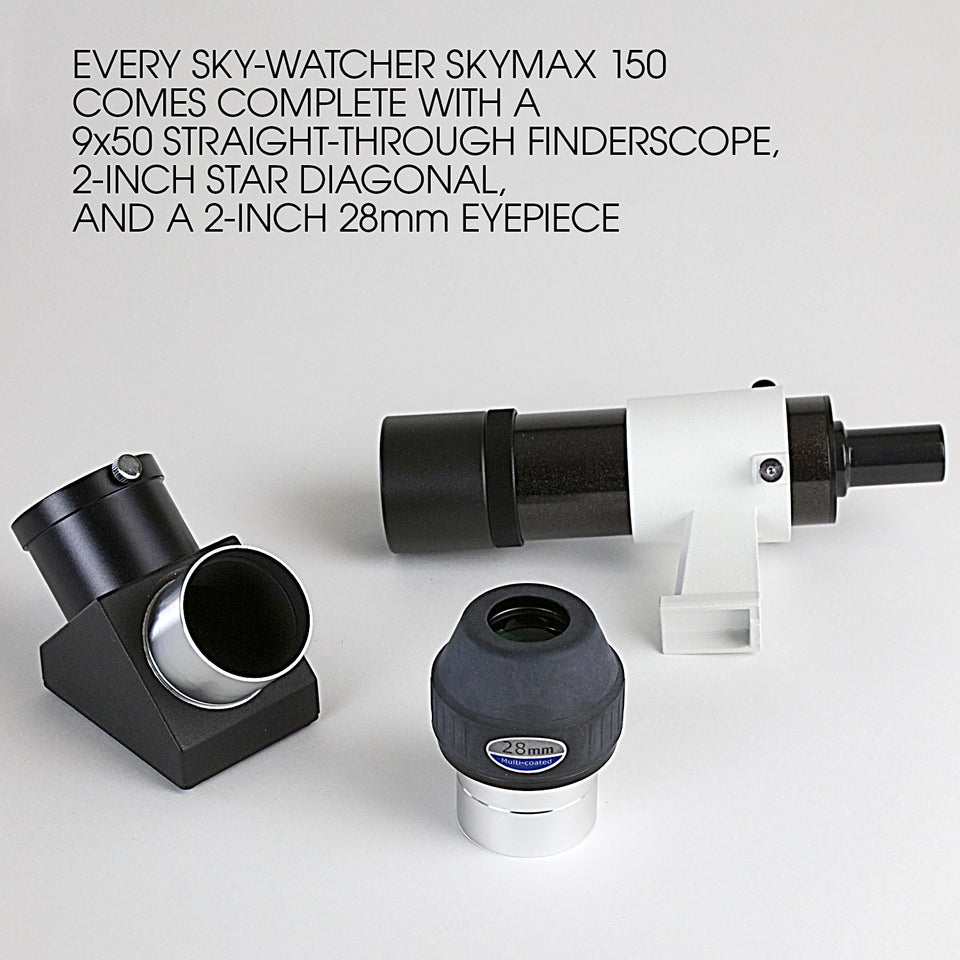 Sky Watcher Skymax 150 Maksutov-Cassegrain Telescope - Professional Astronomy Telescope for Stargazing, Lunar & Planetary Observation - Perfect for Backyard Astronomy & Astrophotography
