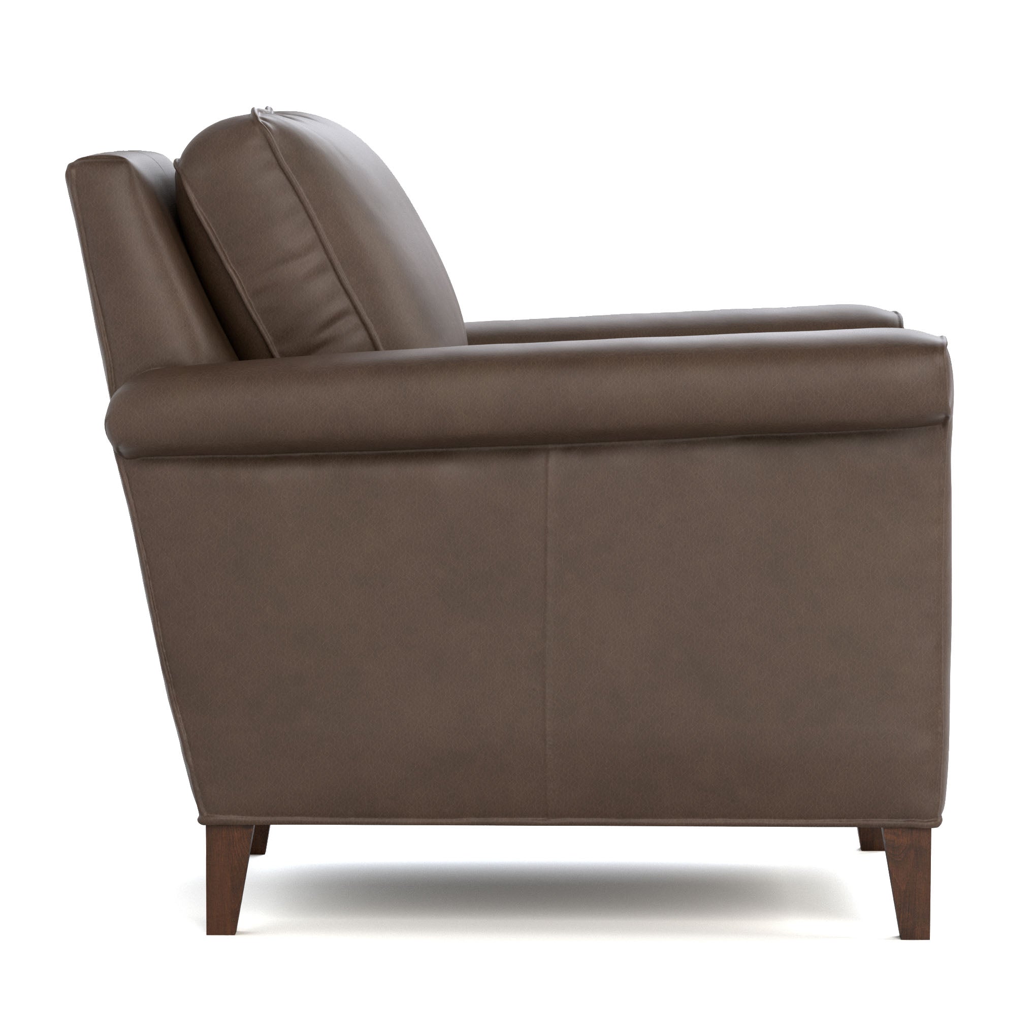 Belleville Chair - Modern Accent Chair for Living Room, Bedroom & Office - Comfortable Upholstered Armchair with Sturdy Metal Legs - Perfect for Relaxing, Reading & Decorating Small Spaces