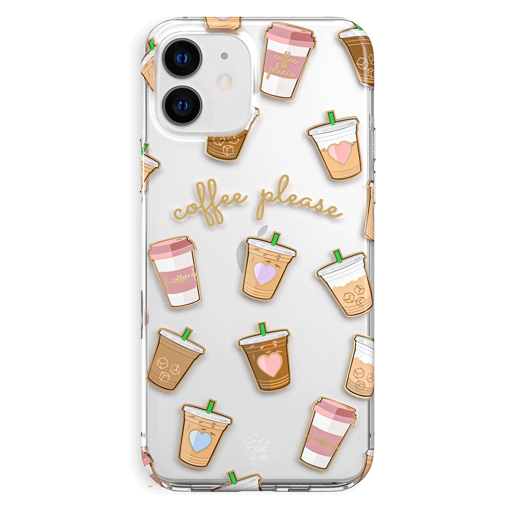 Premium Coffee First iPhone Case - Stylish & Durable Phone Cover for iPhone [Models] - Perfect for Coffee Lovers, Office Use & Daily Protection
