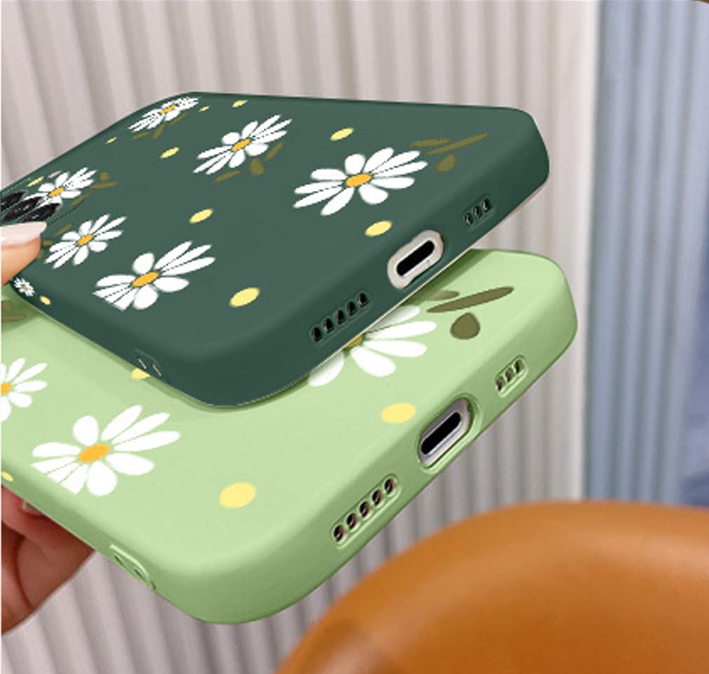 Cute Daisy Pattern Shockproof TPU Bumper Case for Samsung Galaxy Note 10+ Plus 5G (6.9
