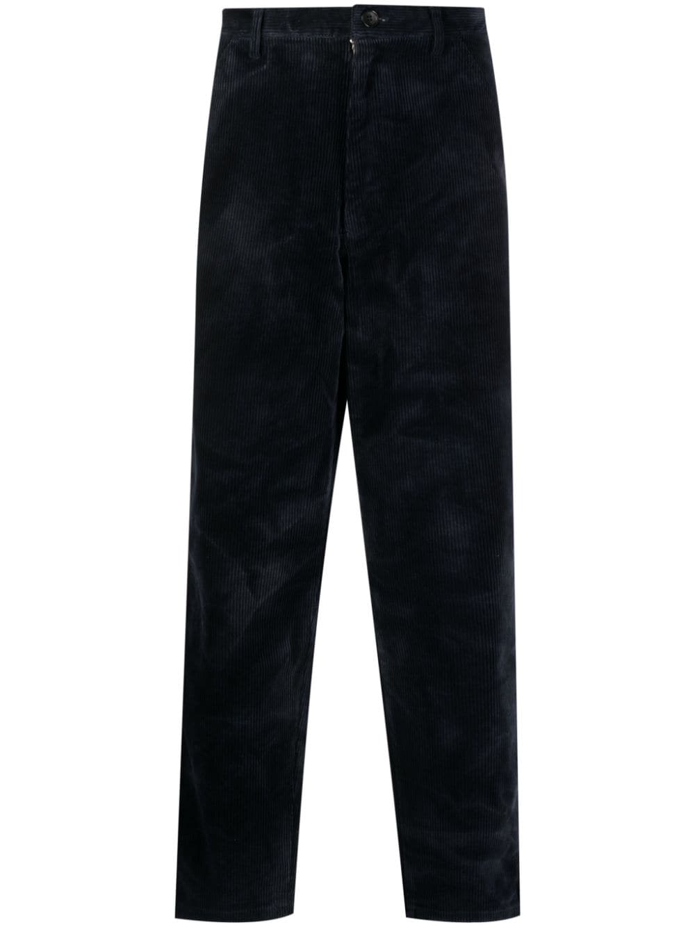 Comme des Garcons Blue Trousers for Men - Stylish Casual Pants for Everyday Wear & Office Outfits