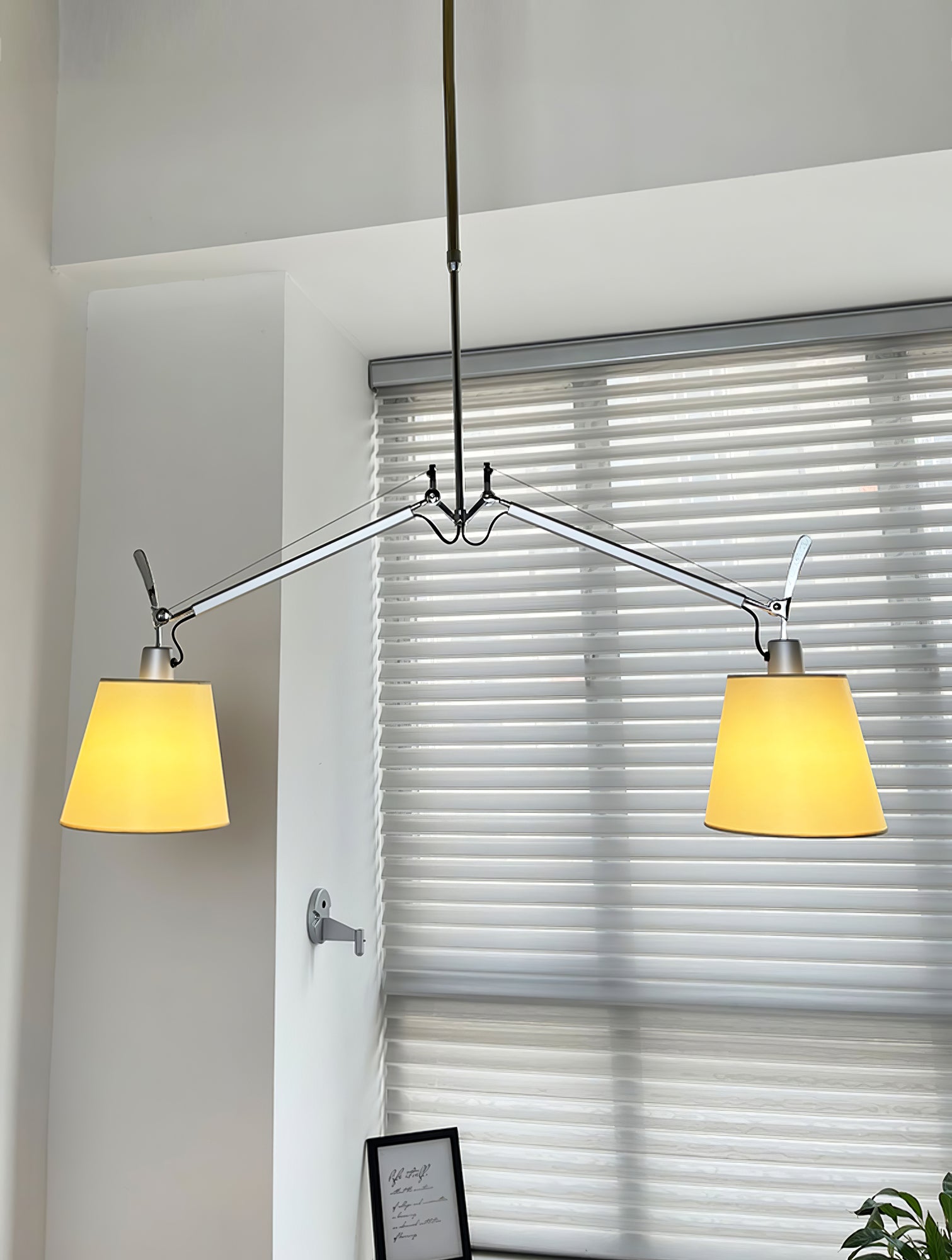 Arcadia Shade Pendant Lamp - Modern Hanging Light Fixture for Kitchen Island, Dining Room & Bedroom Decor | Dimmable LED Ceiling Light with Adjustable Height