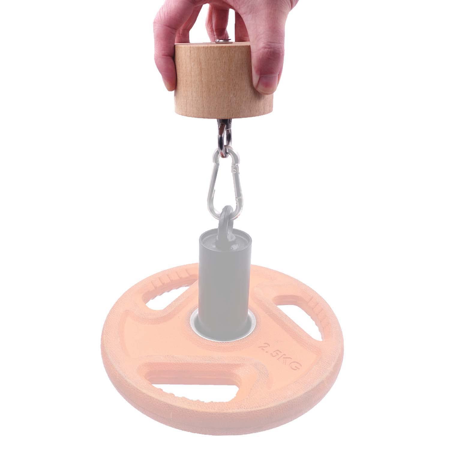 Wooden Pinch Block Grip Trainer - Enhanced Climbing Power, Forearm & Finger Strength Exerciser for Rock Climbing, Weightlifting, and Functional Fitness Training