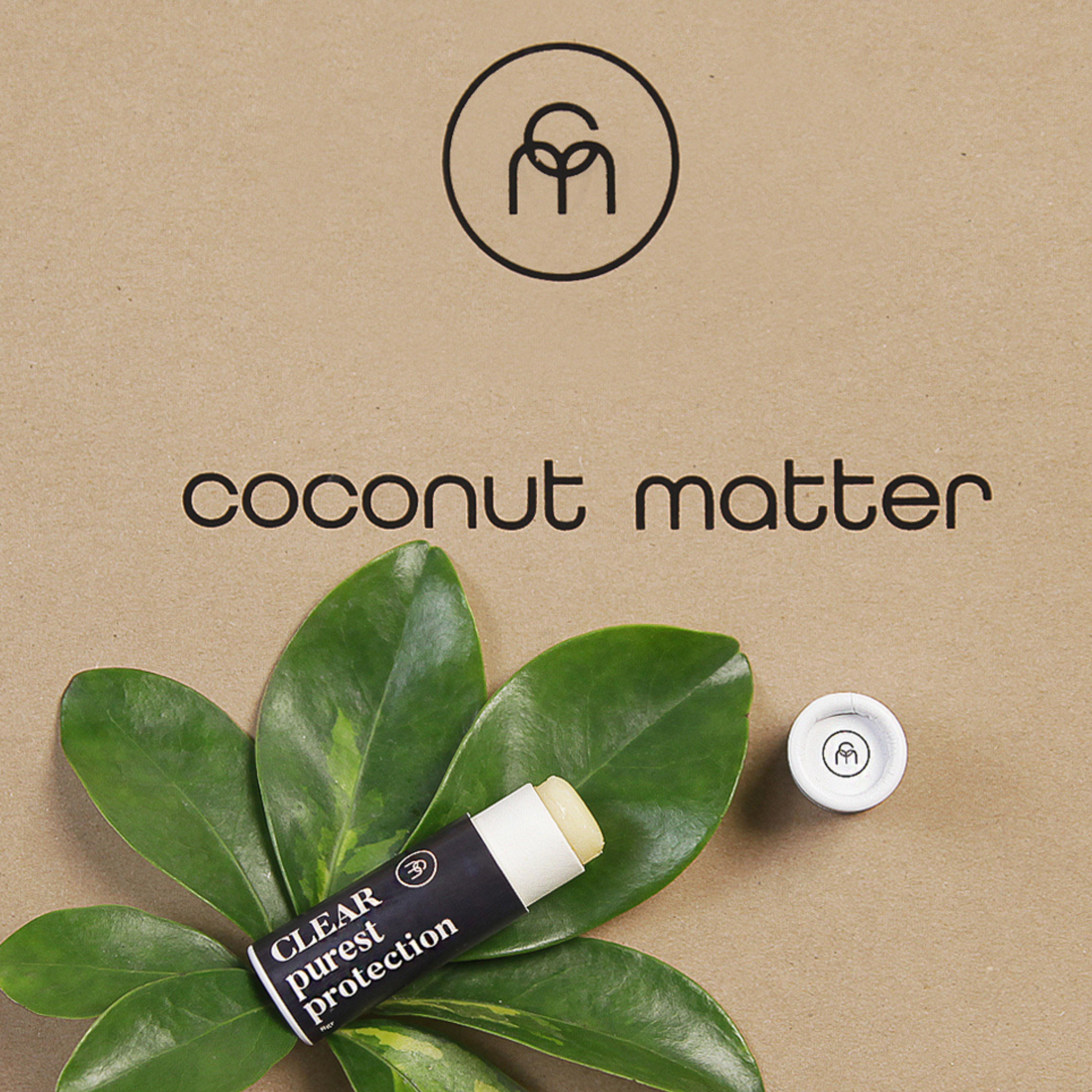 Natural Clear Lip Balm for Dry Lips - Hydrating & Moisturizing Lip Care with Shea Butter & Vitamin E - Perfect for Daily Use, Winter Protection & On-the-Go Hydration