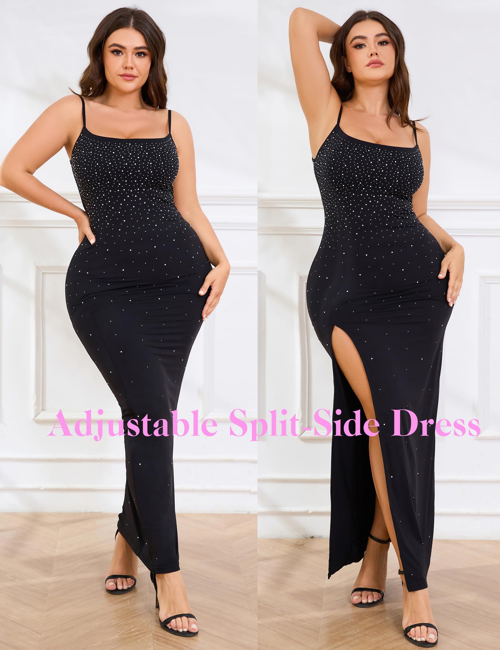 Elegant Women's Bodycon Maxi Dress for Wedding Guest, Gala & Cocktail Party - Slim Fit Formal Evening Dress 2025 - Perfect for Club Nights, Date Nights & Special Occasions