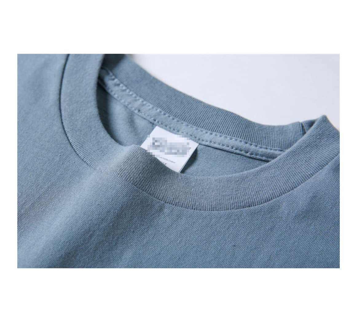 YIOLEAMP Men's Summer Short Sleeve Cotton Crew Neck T-Shirt - Black & White Casual Tee for Daily Wear, Gym, and Outdoor Activities