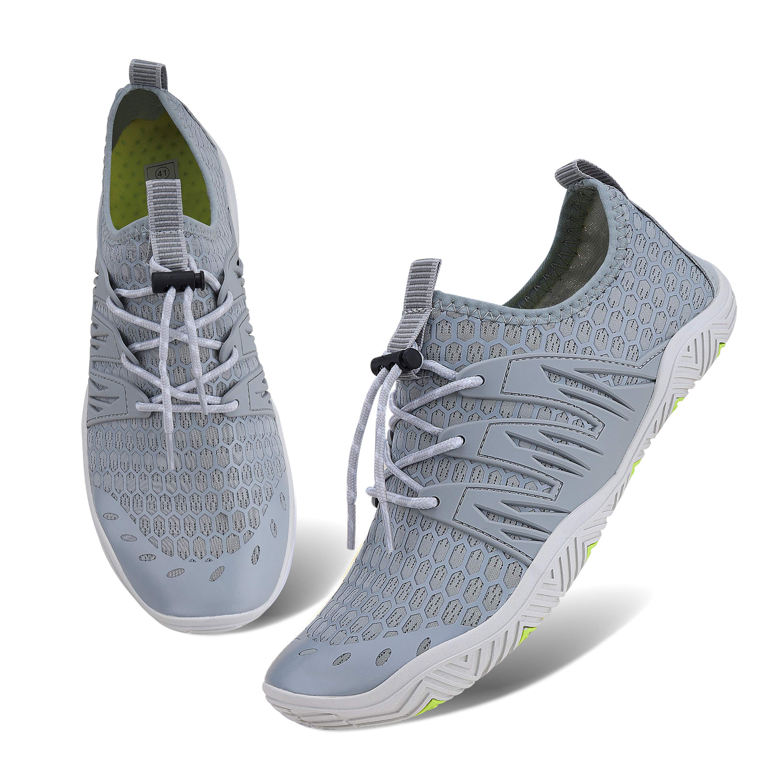 **Men's & Women's Quick-Dry Water Shoes for Swimming, Surfing, Beach & Pool - Slip-On Aqua Shoes for Water Sports, Walking & Water Park Activities**