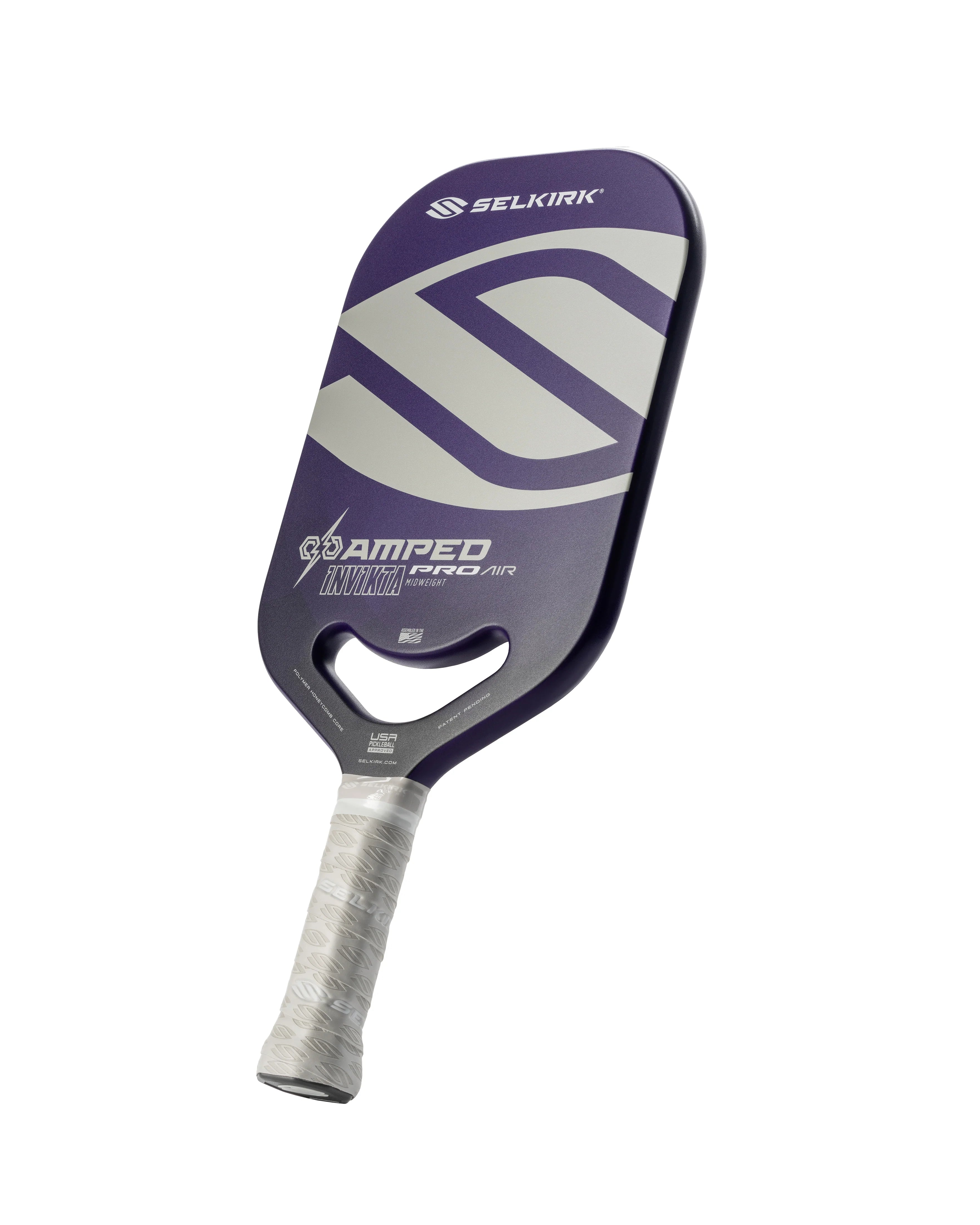 Selkirk AMPED Pro Air Pickleball Paddle - Purple | Lightweight & Durable for Competitive Play | Perfect for Indoor & Outdoor Pickleball Games