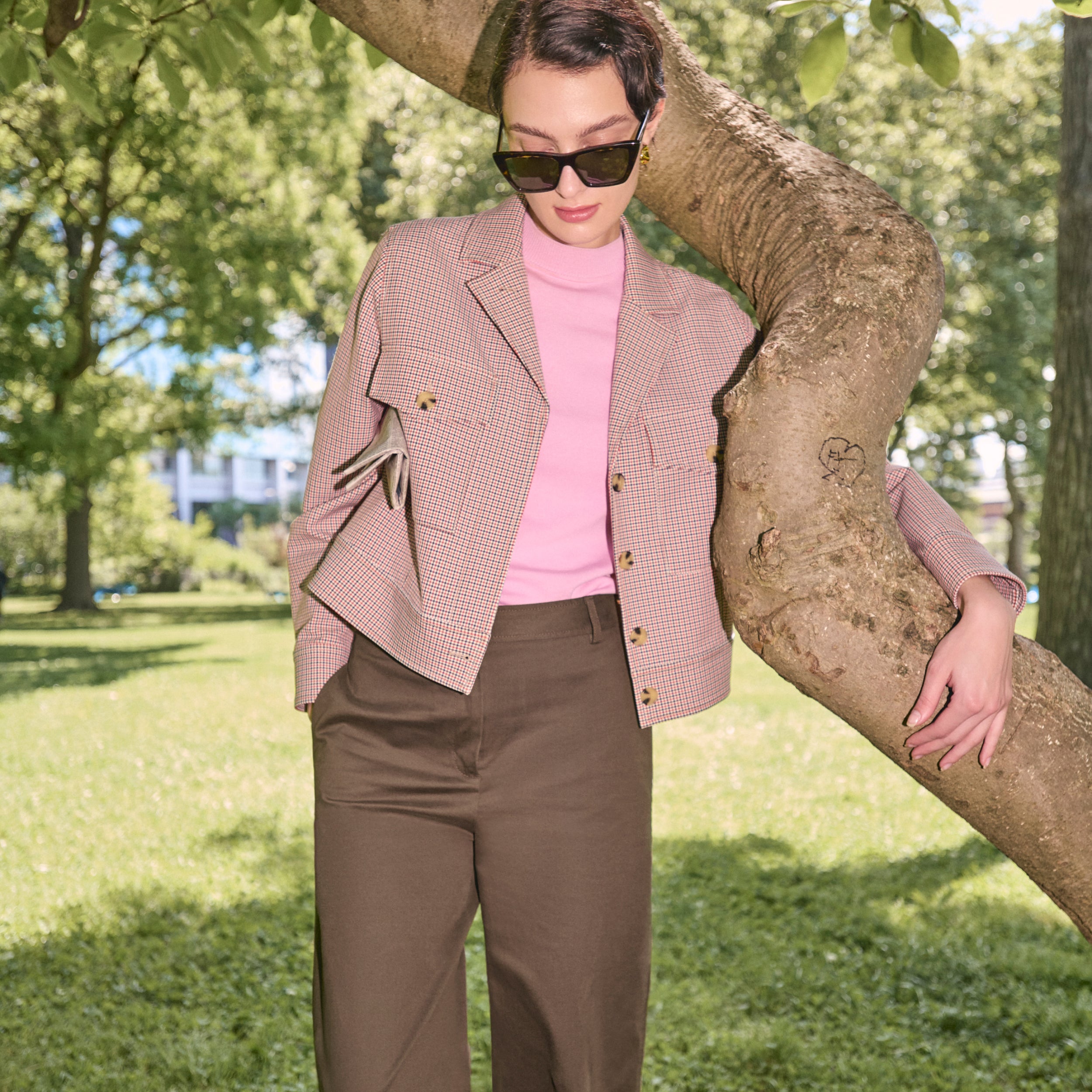 Stretch Chino Pants for Women - Comfortable & Stylish Abby Pant for Work, Office & Casual Wear