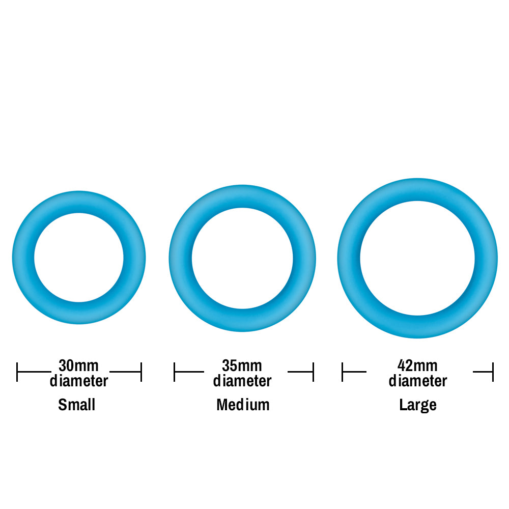 Glow in The Dark Cock Ring - Firefly Halo Large Size Pleasure Ring for Men | Enhance Intimacy & Sensation | Perfect for Nighttime Play & Couples Fun
