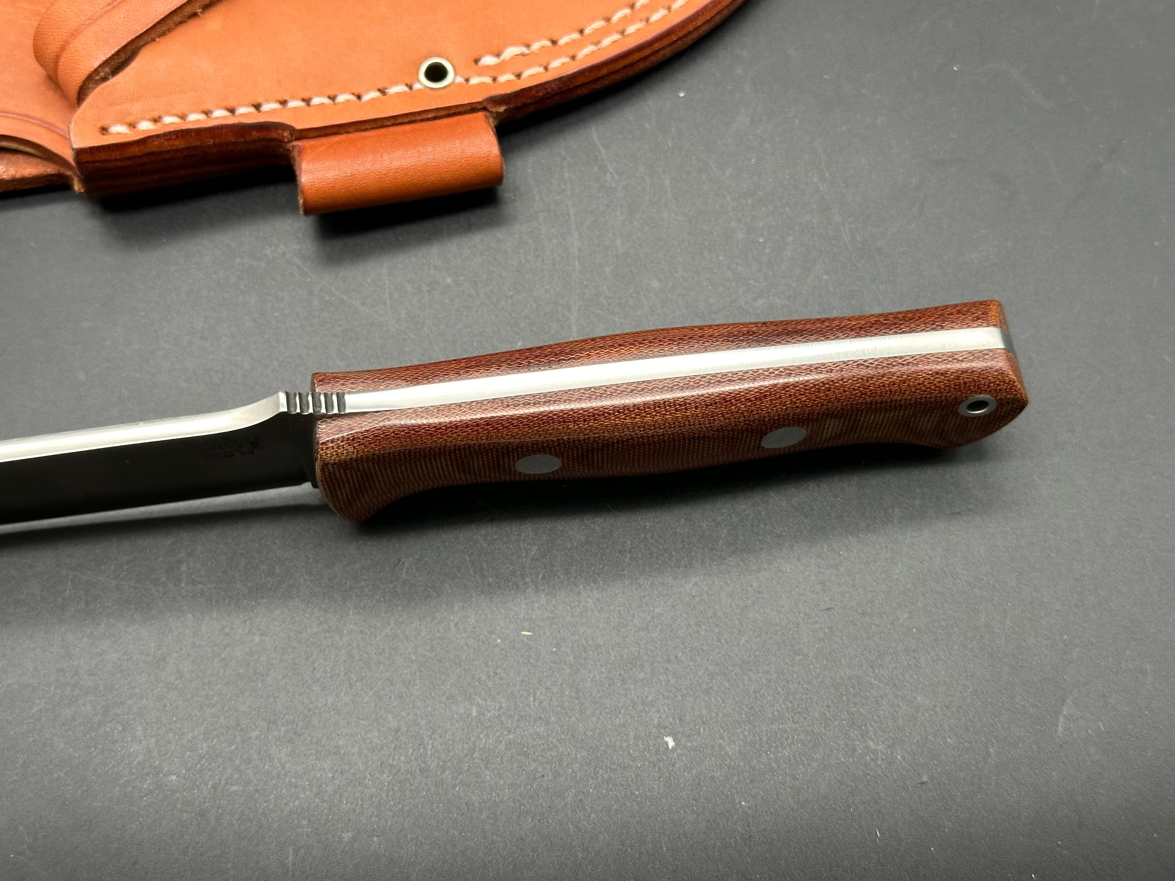 Bark River Bravo 1 LT CPM 3V Knife - High-Performance Outdoor Survival Blade for Hunting, Camping & Bushcraft