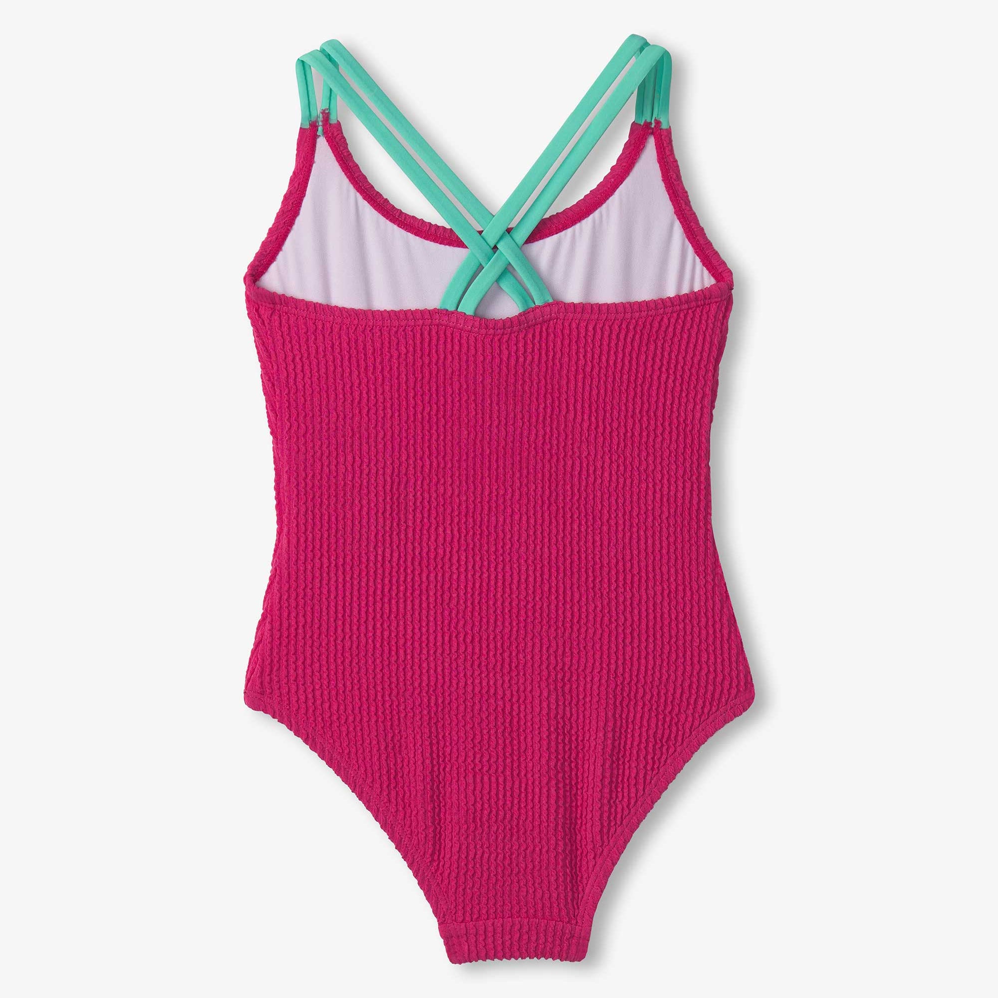 Hatley Fuchsia Purple Cross Strap Swimsuit for Women - Comfortable & Stylish Swimwear for Beach, Pool & Summer Vacations