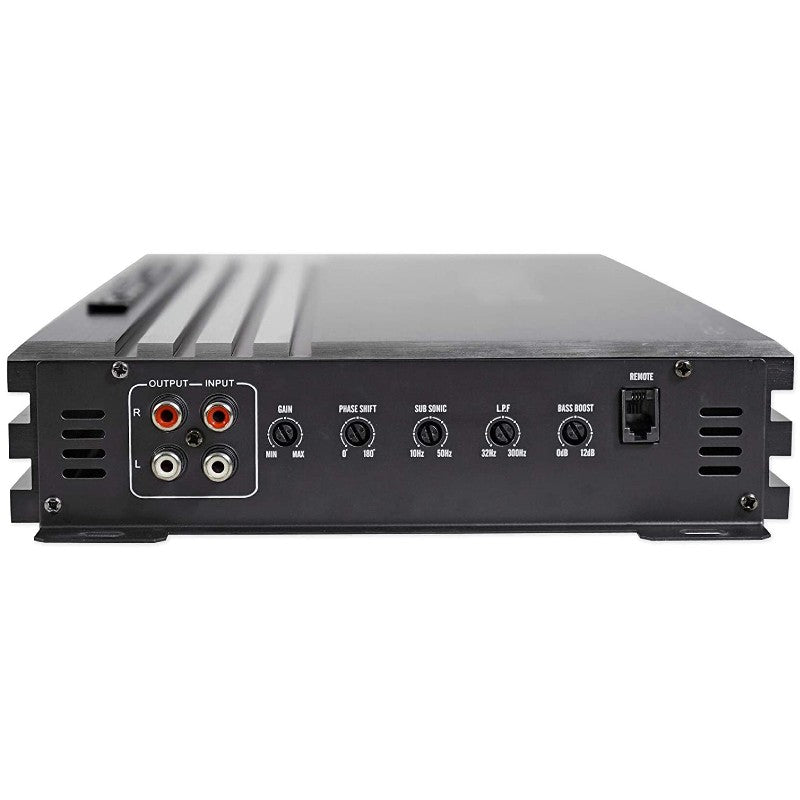 Power Acoustik RE1 3000D 3000 Watt Mono Car Amplifier - High Power Bass Boost for Car Audio Systems | Perfect for Subwoofers & Car Stereo Upgrades