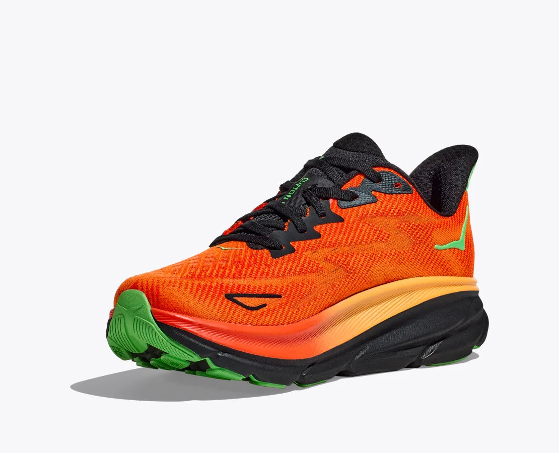 HOKA ONE ONE Clifton 9 Running Shoes for Men - Lightweight Cushioned Road Running Sneakers - Perfect for Marathon Training, Jogging & Daily Wear