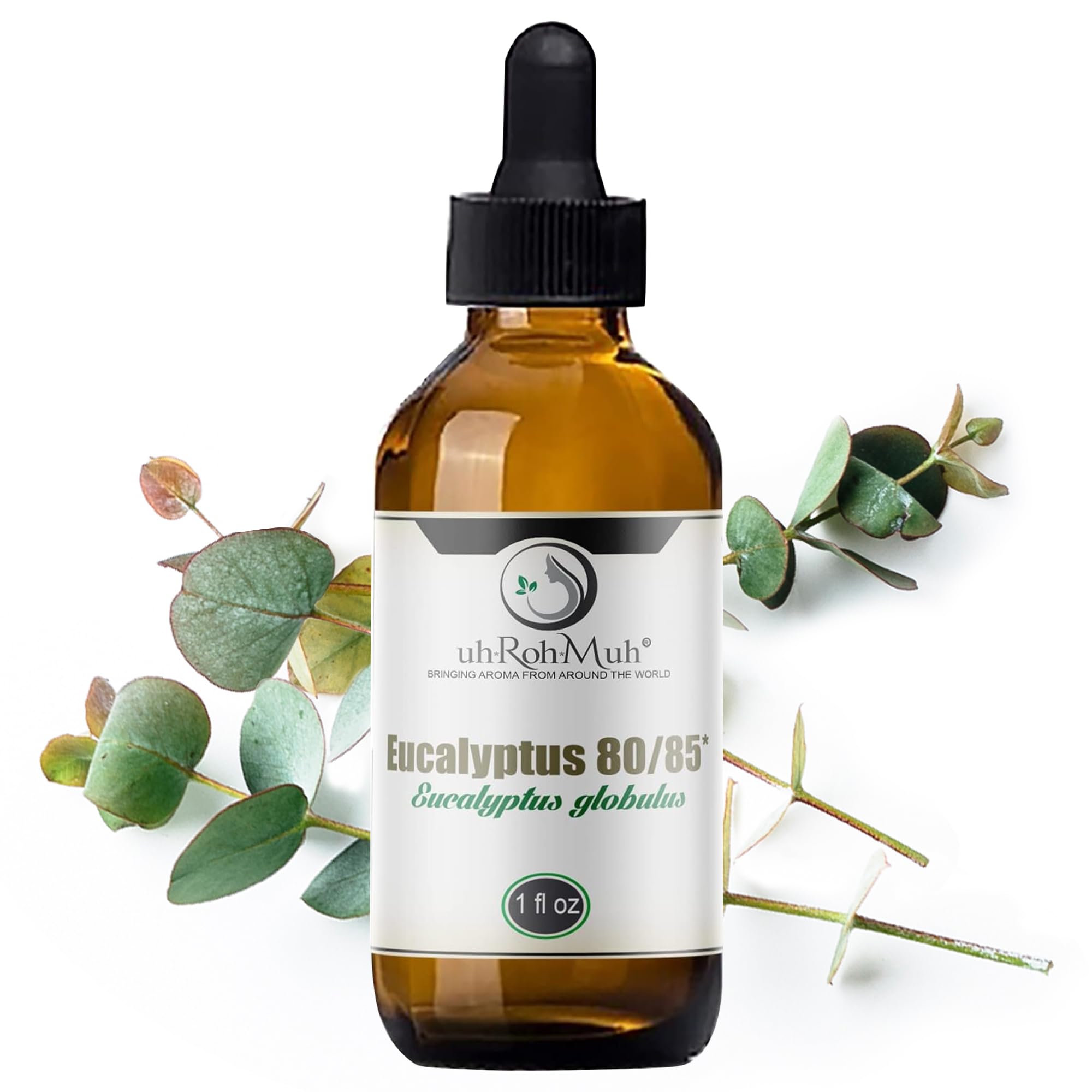 Eucalyptus Globulus Essential Oil 100% Pure Natural - Premium Aromatherapy Oil for Diffusers, Skin Care & Relaxation - 1oz Bottle Sourced from India - Perfect for Home Spa, Yoga & Stress Relief