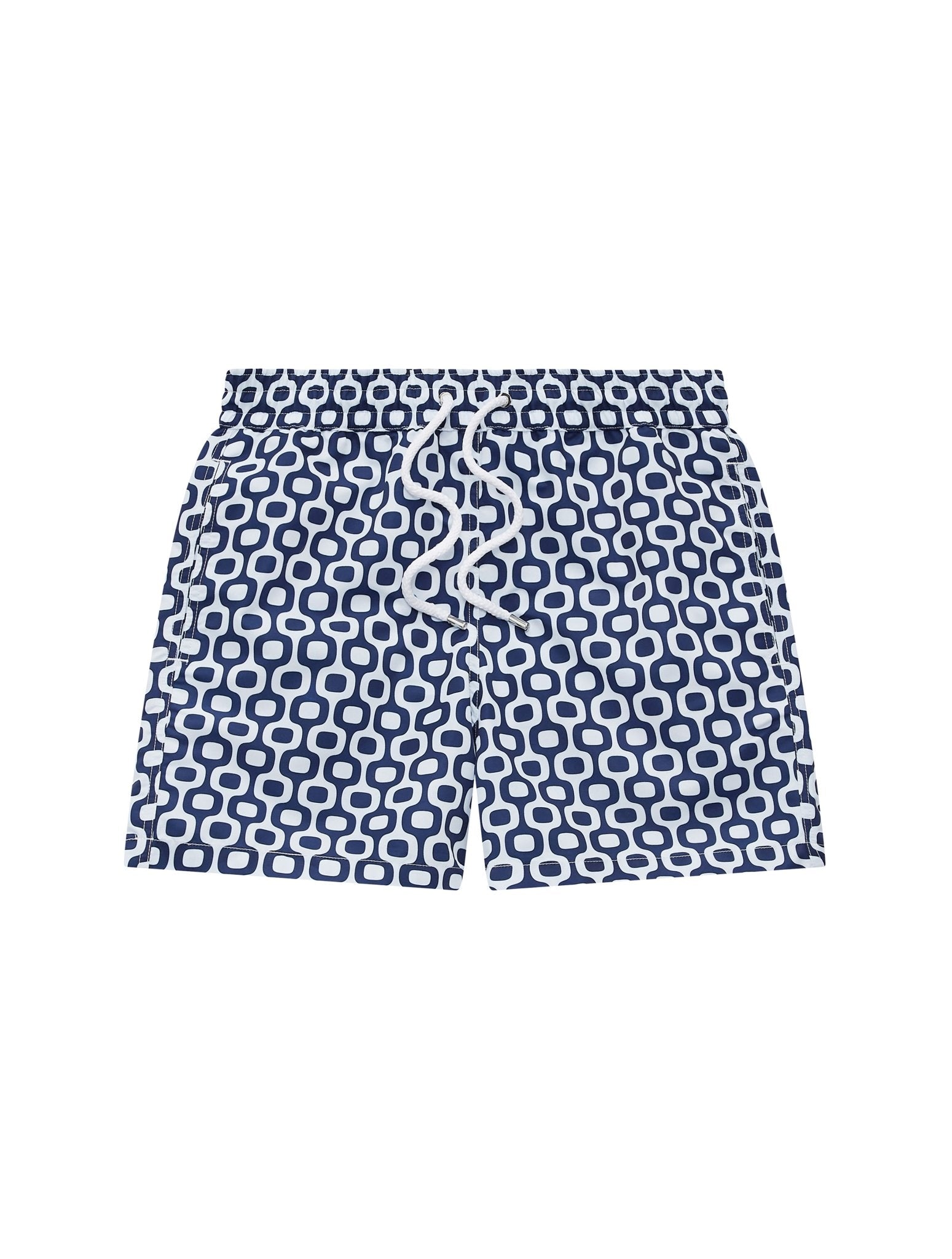 FRESCOBOL CARIOCA Ipanema Sport Swim Shorts for Men - Quick Dry, Comfortable Beach Swimwear - Navy Blue | Perfect for Swimming, Surfing & Beach Vacations