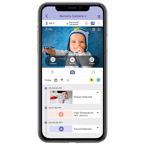Premium Twin 5 Smart HD Wi-Fi Video Baby Monitor - Nursery Pal Link for Newborns & Toddlers | Perfect for Night Vision, Remote Monitoring & Peace of Mind