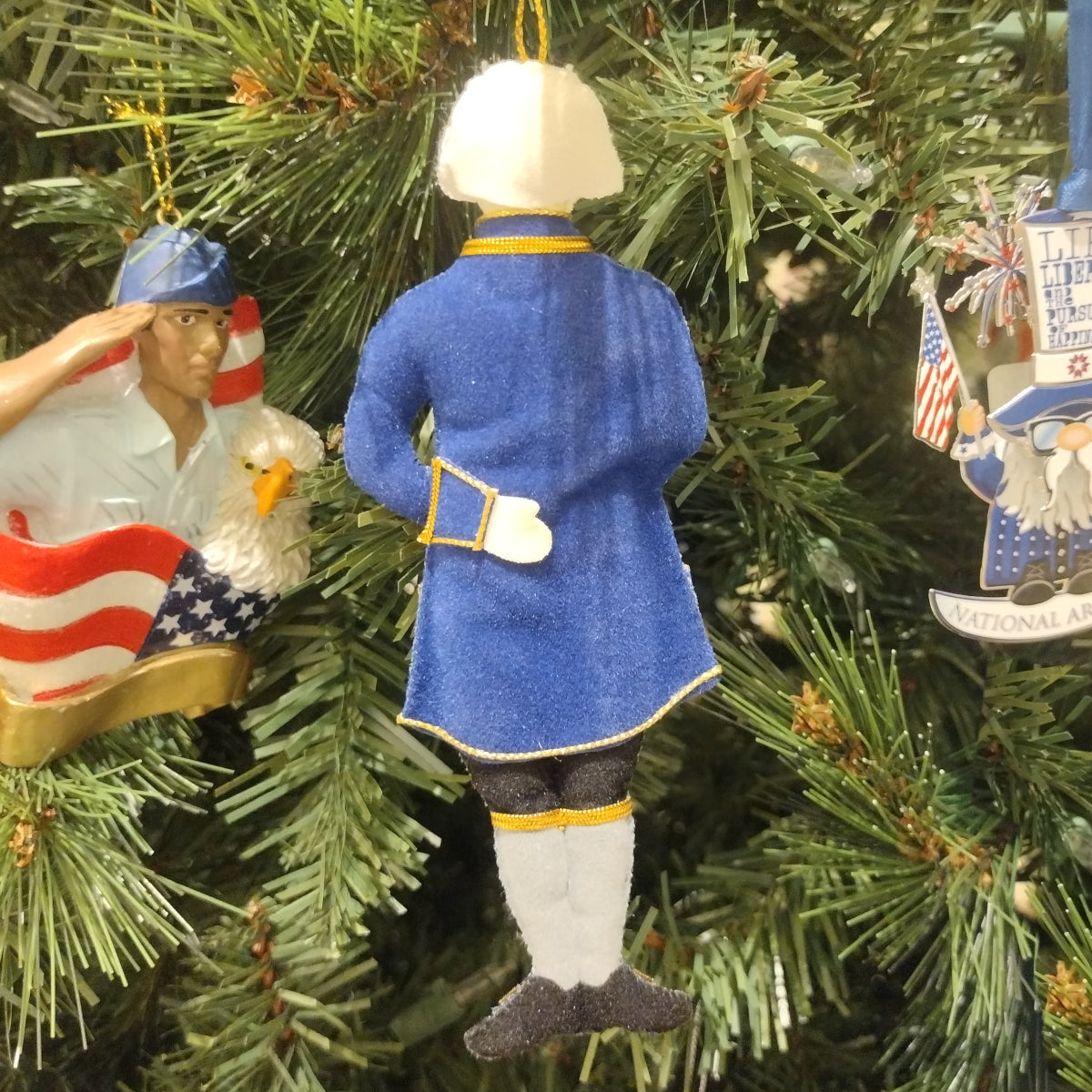 James Madison Ornament - Handcrafted Collectible for Home Decor, Christmas Tree, Office & Gifts | Patriotic US President Memorabilia