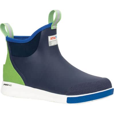 Xtratuf Men's Sport Ankle Deck Boots - Waterproof Fishing & Work Boots for Outdoor Activities, Hiking, and Boat Deck Wear