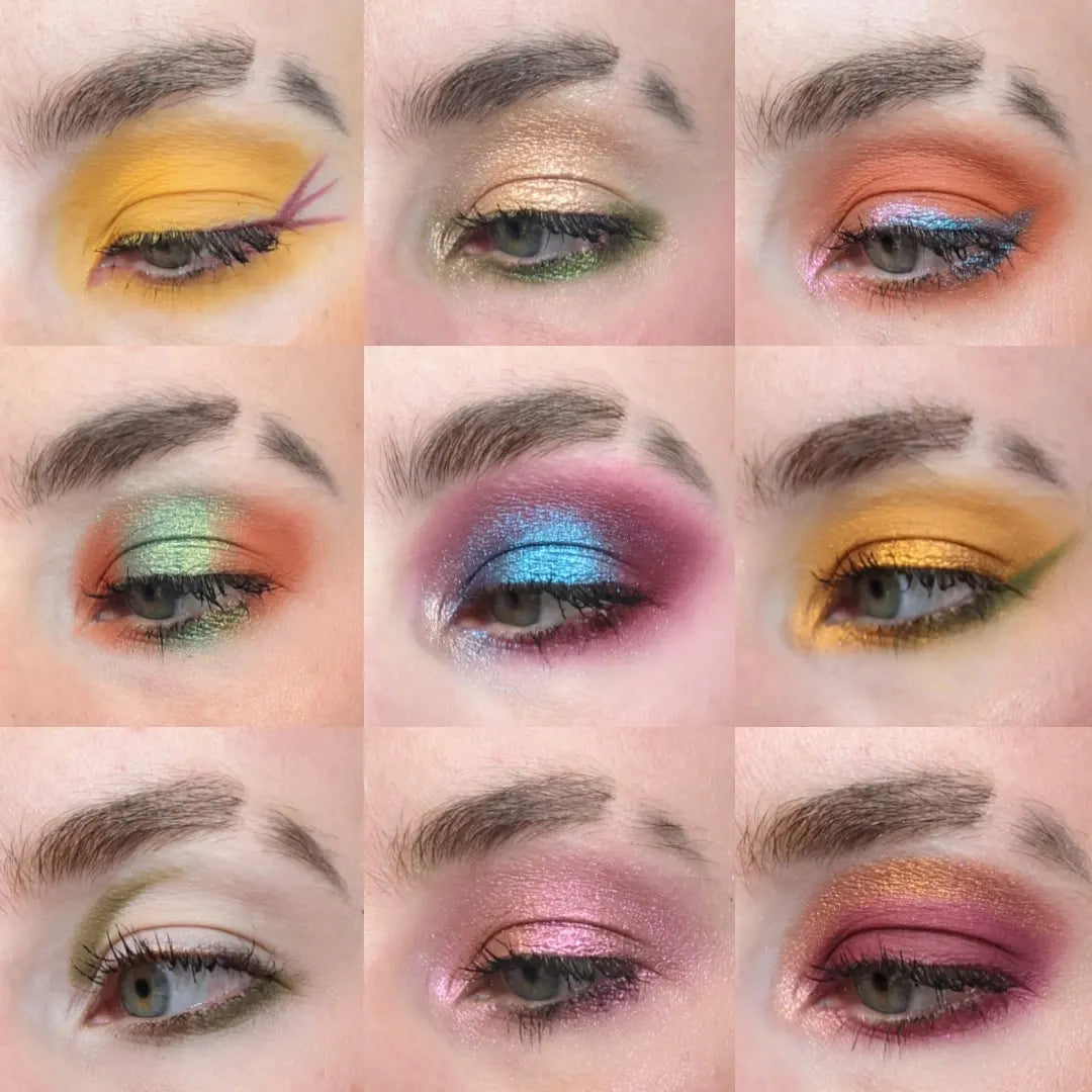 Bard Eyeshadow Palette - 12 Highly Pigmented Matte & Shimmer Eyeshadows for Professional Makeup | Perfect for Day to Night Looks, Bridal & Party Makeup