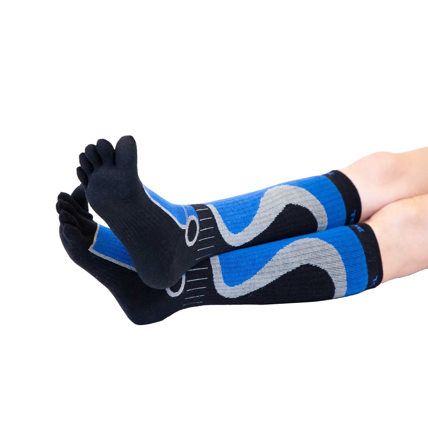 Best Sports Snow Ski Knee-High Toe Socks for Women & Men - Warm Thermal Hiking Socks for Skiing, Snowboarding & Winter Outdoor Activities