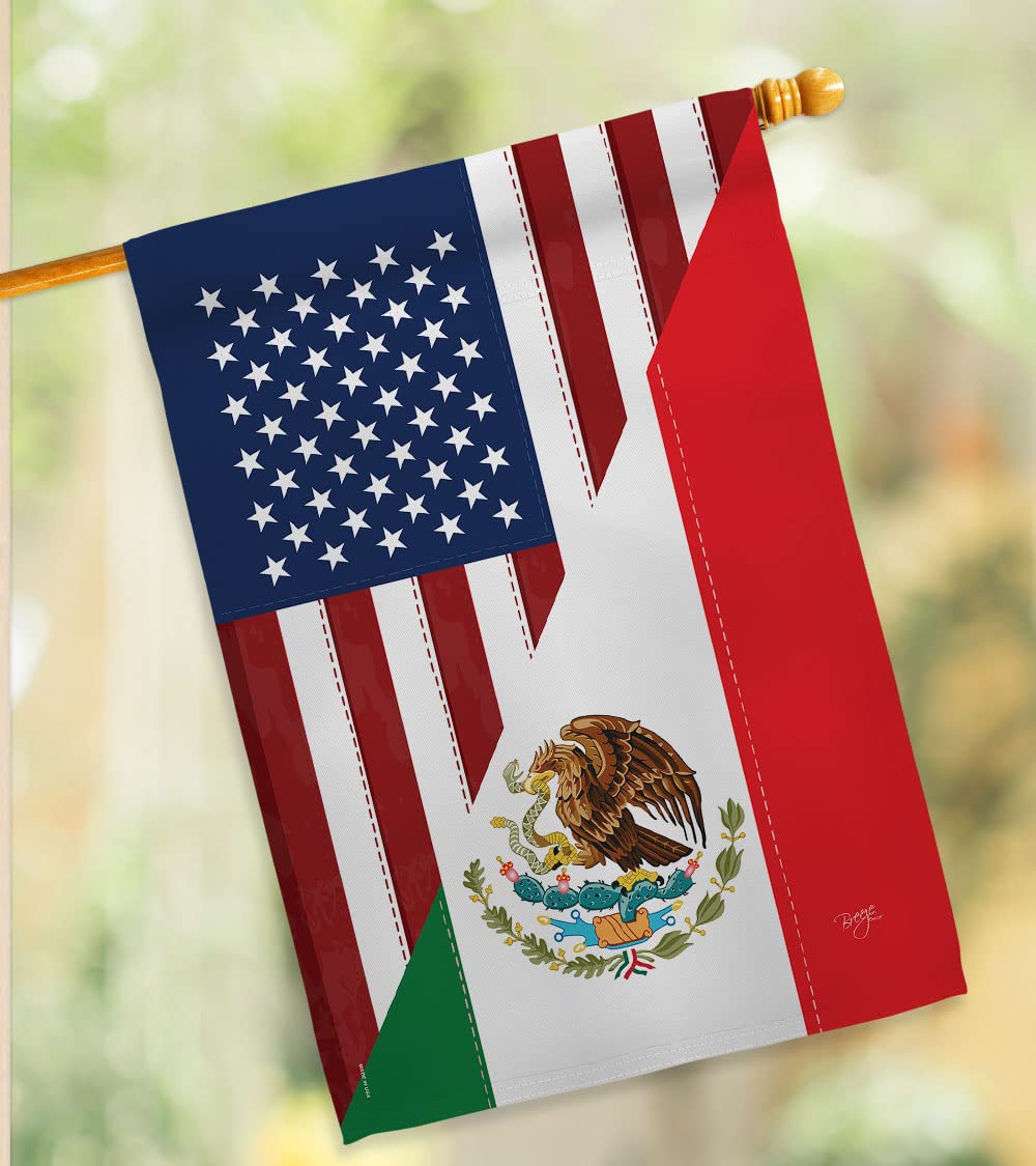 Mexico Friendship House Flag Set 28