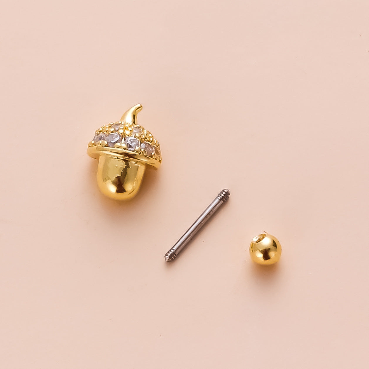 20G Sword Earring Stud Cross Helix Piercing - Stainless Steel Cartilage Jewelry for Women & Men | Perfect for Gothic, Punk, and Alternative Fashion Styles