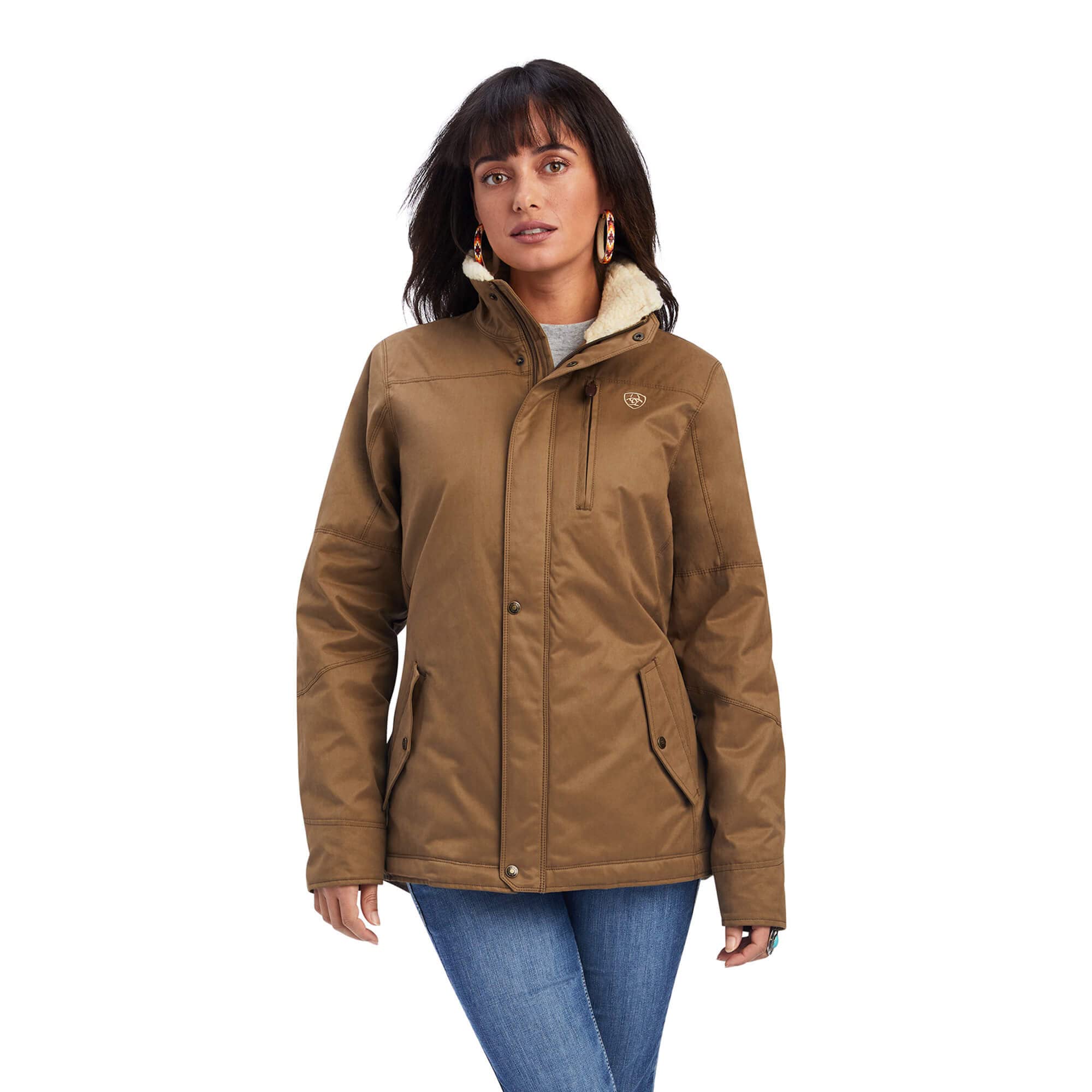 ARIAT Women's Grizzly Insulated Winter Jacket - Waterproof, Windproof & Warm - Perfect for Hiking, Skiing & Outdoor Activities