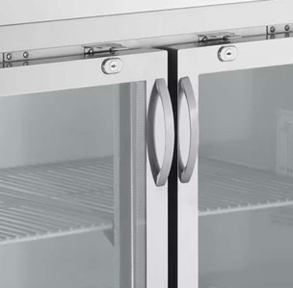 2 Glass Door Commercial Back Bar Cooler - 60