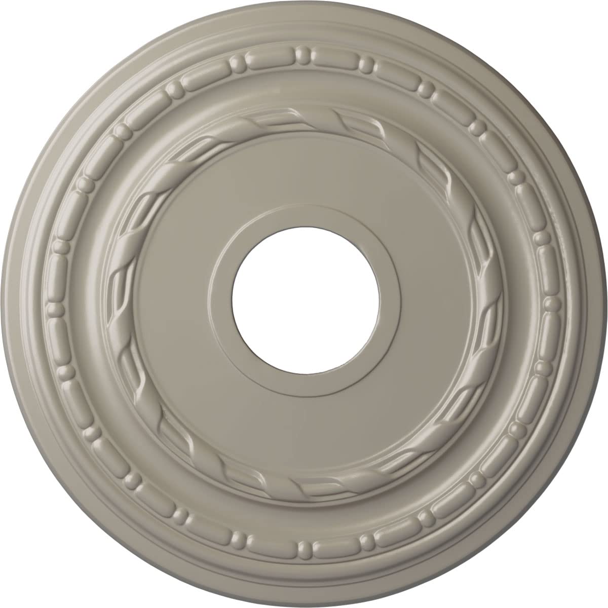 Ekena Millwork CM15DUPWS Dublin Ceiling Medallion - 15 3/8